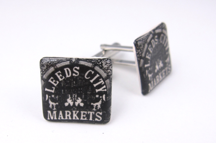View Leeds Market cufflinks
